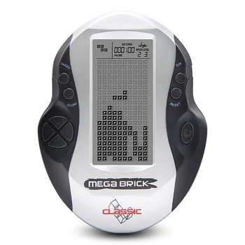 

Retro Classical Tetris Handheld Game Players Childhood Electronic Games Toys LED Game Console With Big Screen