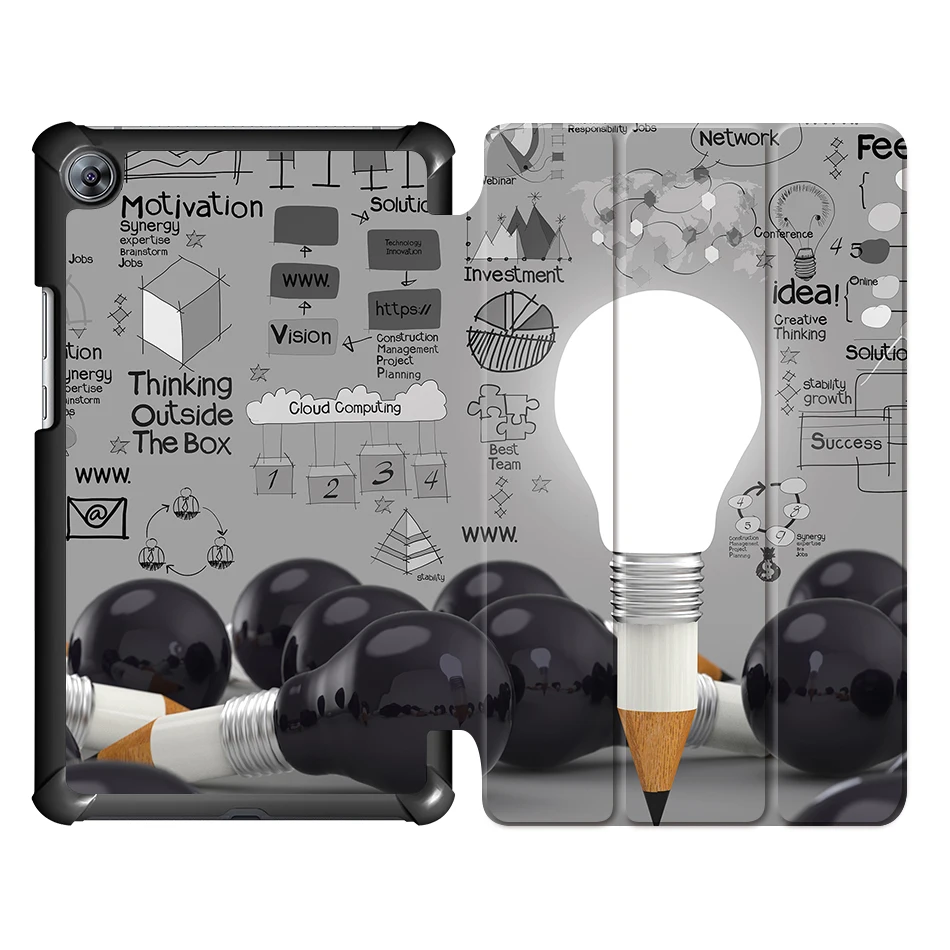 HW09 MTT из искусственной кожи чехол для huawei Mediapad M5 8,4 дюймов SHT-W09 SHT-AL09 Магнитный Флип-стенд смарт-чехол 8,4 ''чехол для планшета Funda - Цвет: HW09