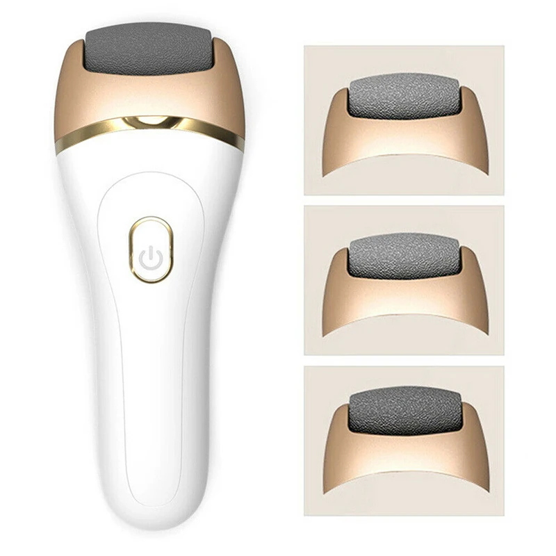 

Electric Rechargeable Feet Callus Remover Dead Hard Cracked Skin File Foot Scraper Feet Health Care Fine Grinding Head
