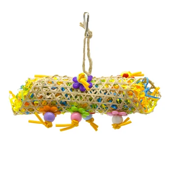 

PipiFren Bird Toys For Parrots Budgie And Parakeet Perch Accessories Cockatiel Cage Decoration Supplies African Grey jouet