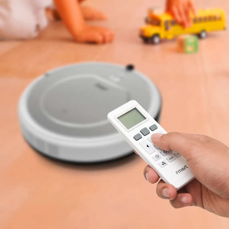 Fmart Robot Vacuum Cleaner ZJ-T1 Dry Cleaning for Pet Hair Hard Floor 800pa Suction Auto Recharge Vacuum Cleaner for Home