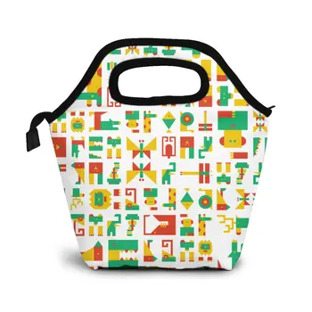 

Colorful Animal Lunch Bag Lunch/ice Bags Portable Insulated Picnic Food Box for Women Men