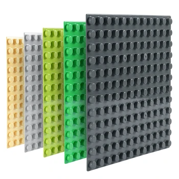 

Big Size Base Plates City Road Street Straight Curve Baseplates Building Blocks Sets Big Size Bricks Toys Gifts