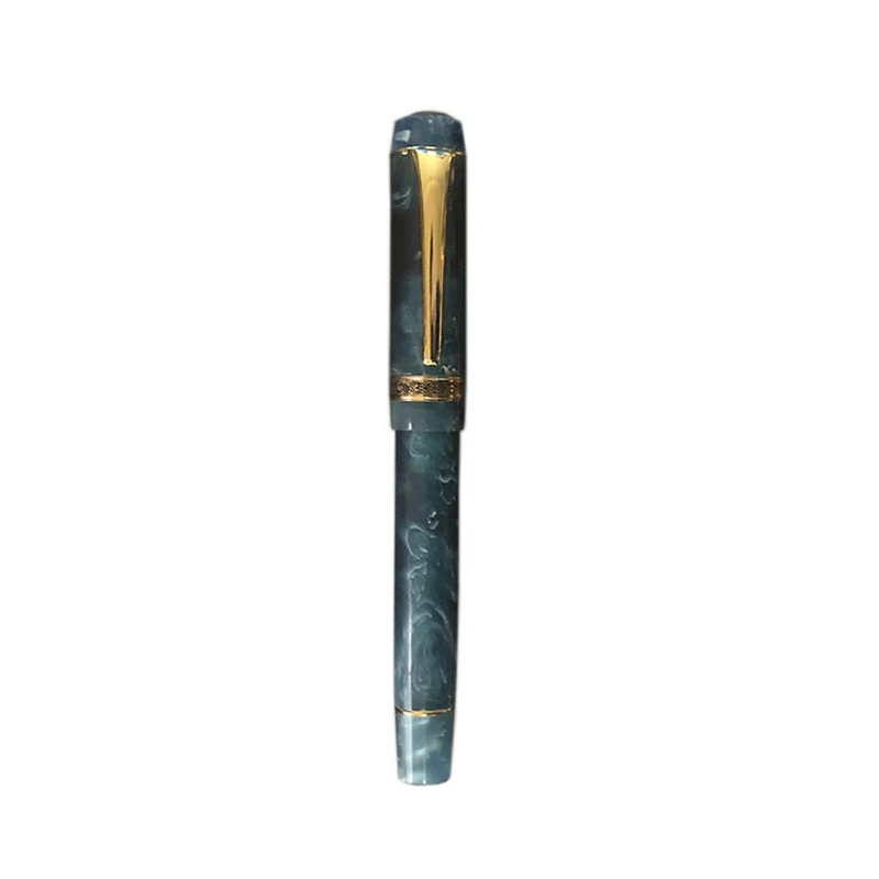 New Kaigelu 316 Marble Celluloid Fountain Pen 22KGP Medium Nib Multicolor On Sale Phantom Pattern For Best Writing Pens kaigelu 316 noble marble celluloid fountain pen 22kgp medium nib dark blue phantom pattern for writing pen with gift box