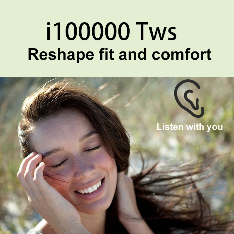 

Mgoman i100000 TWS True Wireless bluetooth headset TWS 5.0 Earphones DSP With Mic