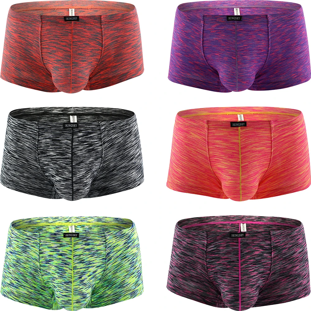 Men's Cheeky Boxer Sexy Mini Cheek Underwear Low Rise Brazilian Back