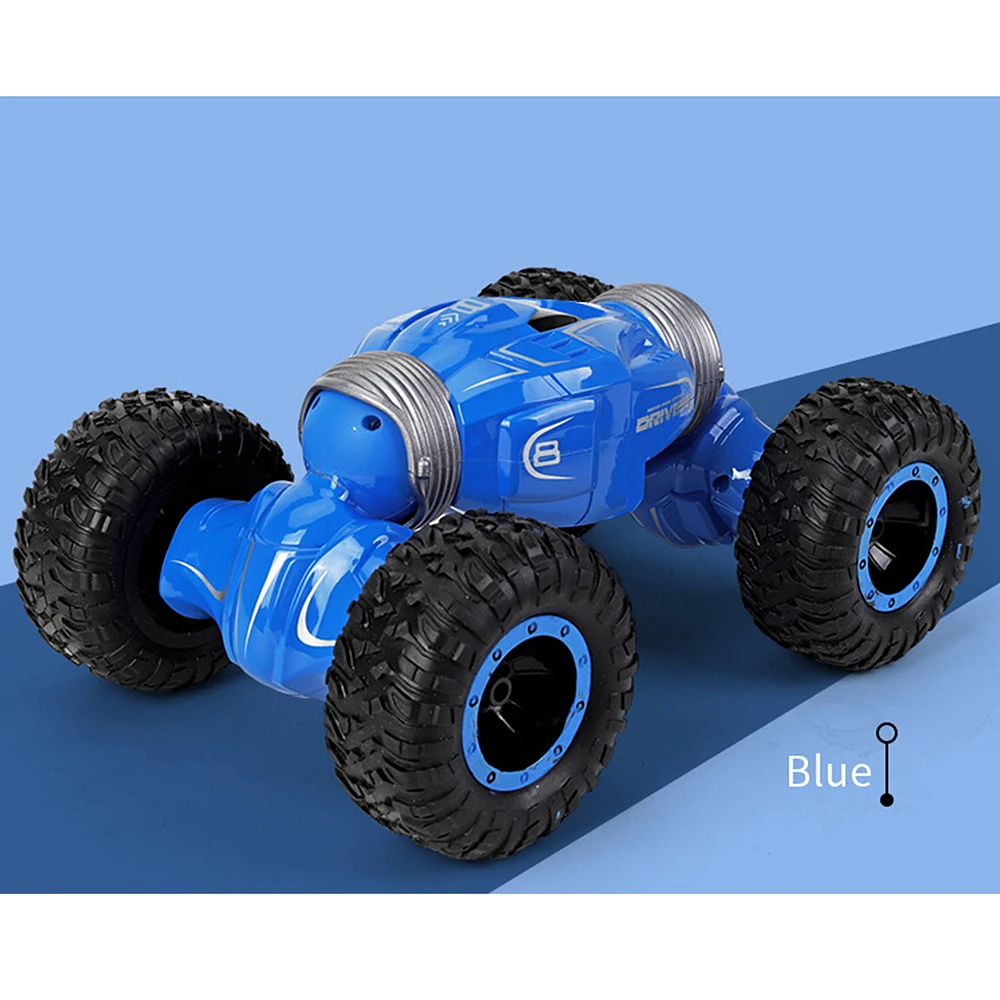 LOOZYKIT детские игрушки радио управление 4WD скалолазание Багги 2,4 GHz RC Функция Двусторонняя барабанная деформация трюк автомобиль детские игрушки