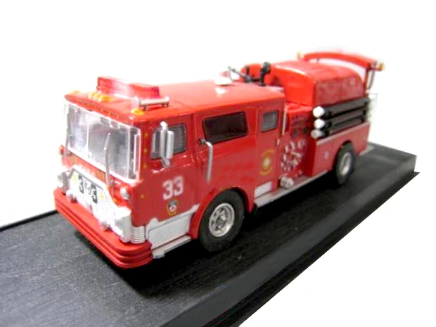 Специальное предложение редкий 1: 64 Американский Ретро грузовик 1979 пожарная модель сплава коллекция