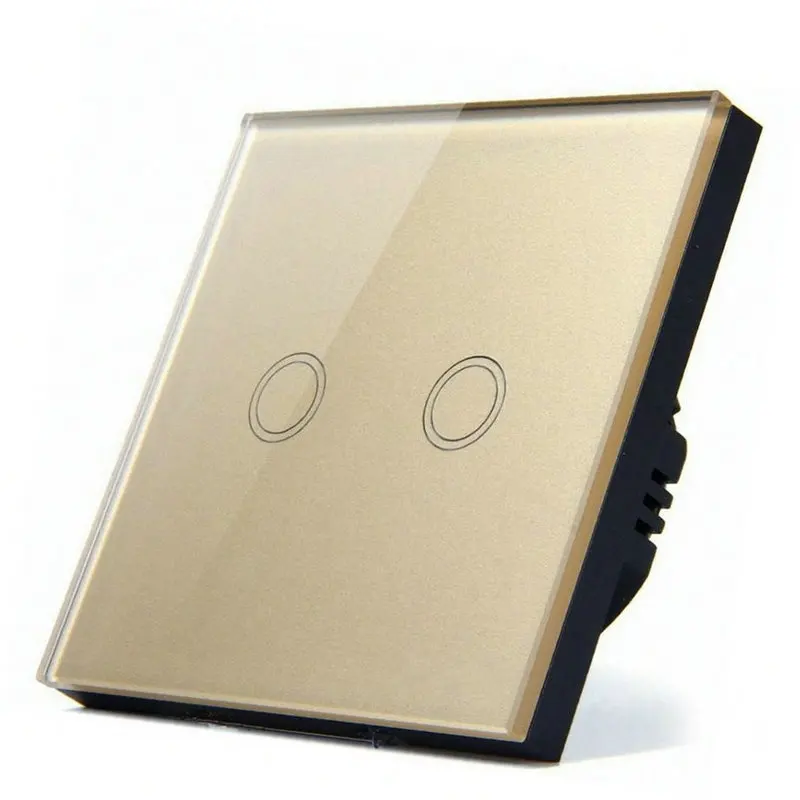 

Touch Switch 220V Smart Light Switch Panel Wall interruptor 1/2/3 Gangl switch EU Standard For Smart Home Wall Light