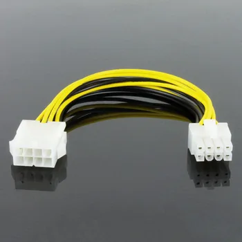 

OULLX 8 Pin to 8 Pin ATX EPS Male to Female CPU Power Extension PSU Mainboard Power Extension Adapter Cable