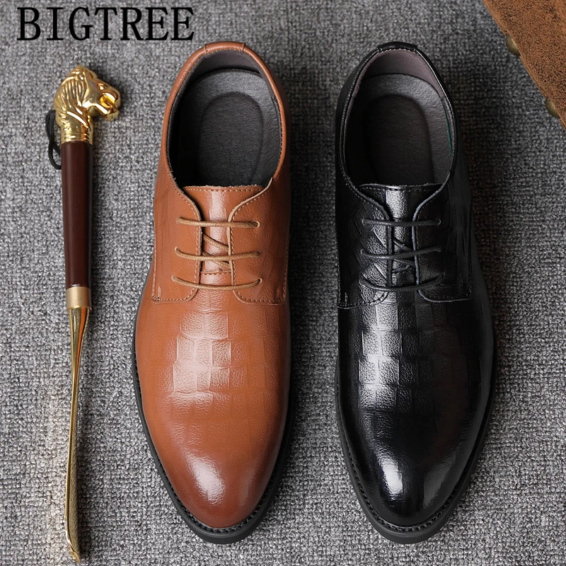 

Oxford Mens Formal Shoes Genuine Leather Wedding Shoes Men Italian Classic Shoes Men Fashion Sapato Social Туфли Мужские 남자구두