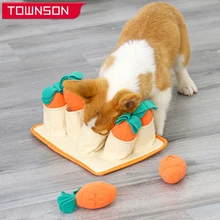Dogs Snuffle Mat Increase IQ Dog Toys Slow Feeding Bowl Food Dispenser Interactive dog toy Pet Nose Smell Training Sniffing Pad
