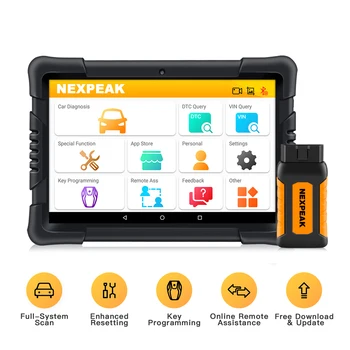 

NEXPEAK K1 Car Diagnostic Tool Obd2 Scanner ABS Airbag Gearbox Oil EPB DPF Reset Obd 2 Bluetooth Key Programmer Tools for Auto
