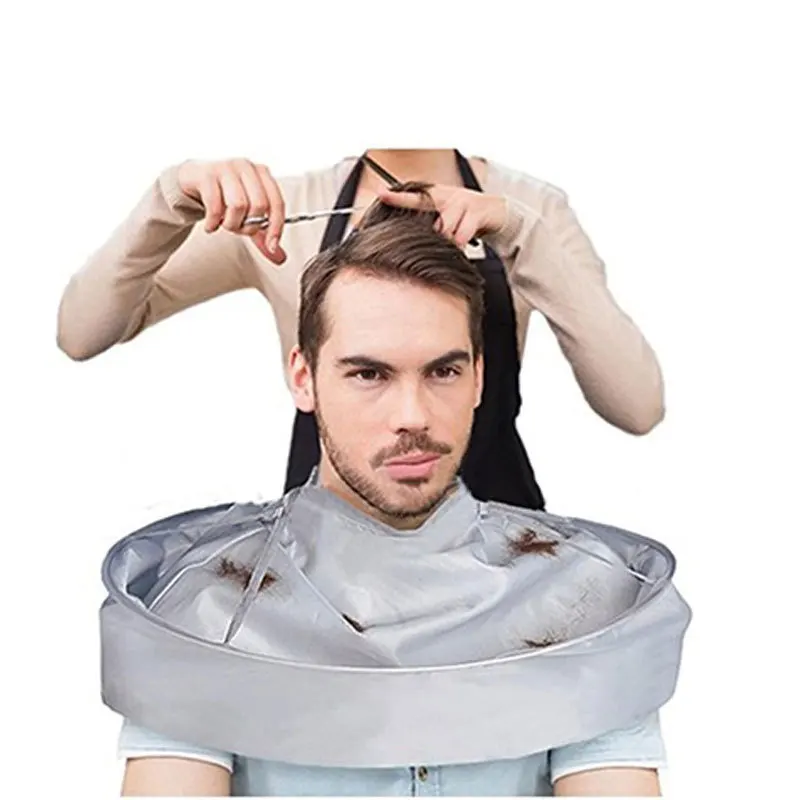 Creative apron DIY hair cutting cape umbrella cape salon hairdresser and home stylist special hair accessories