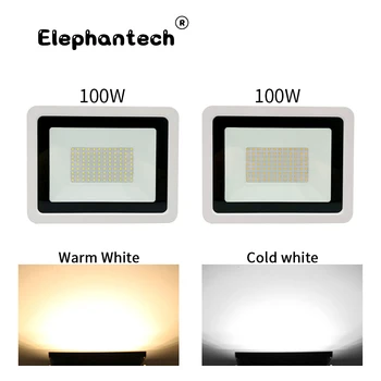 

LED Floodlight 10W 20W 30W 50W 100W Warm White/Cold White Flood Light 220V IP68 Outdoor Garden Reflector Wall Lamp Spotlight