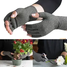 Новые перчатки без пальцев против артрита для женщин и мужчин, мужские перчатки без пальцев, зимние перчатки, зимние вязаные перчатки для женщин