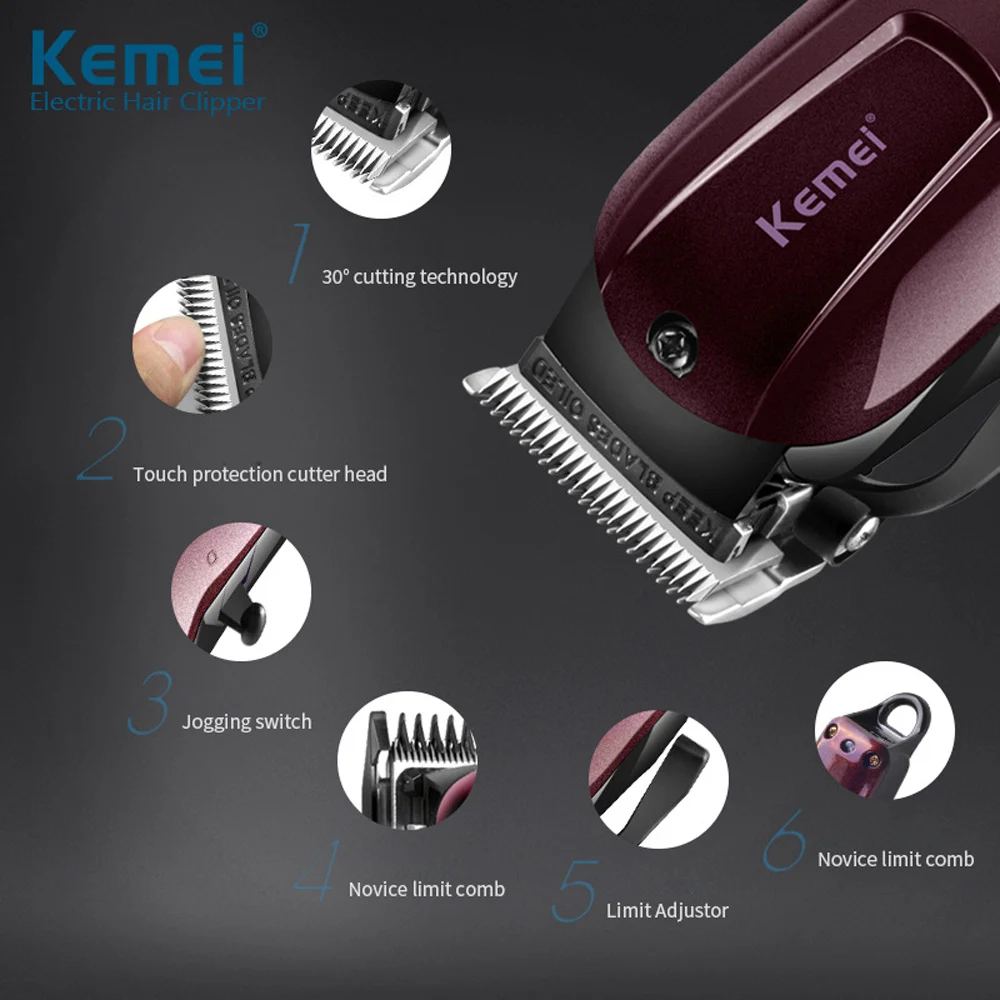 KM-2600 Kemei Hair Clipper/Beard Trimmer Shaver Shop Bangladesh