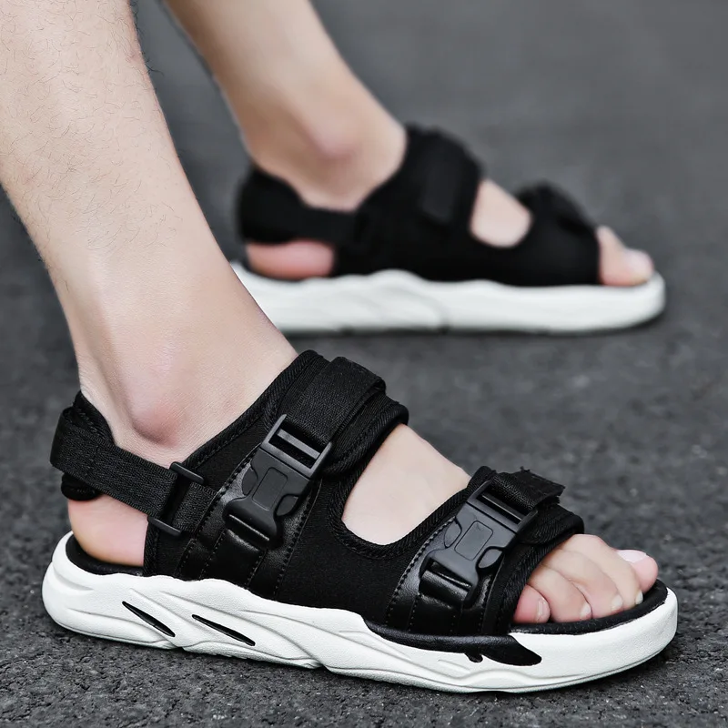 

2018 New Style Summer Sandals MEN'S Casual Beach Shoes Korean-style Trend Sandals Summer Fashion Rumor Slipper