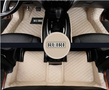 

High quality mats! Custom special car floor mats for Nissan Rogue 5 seats 2019-2014 waterproof durable carpets for Rogue 2016