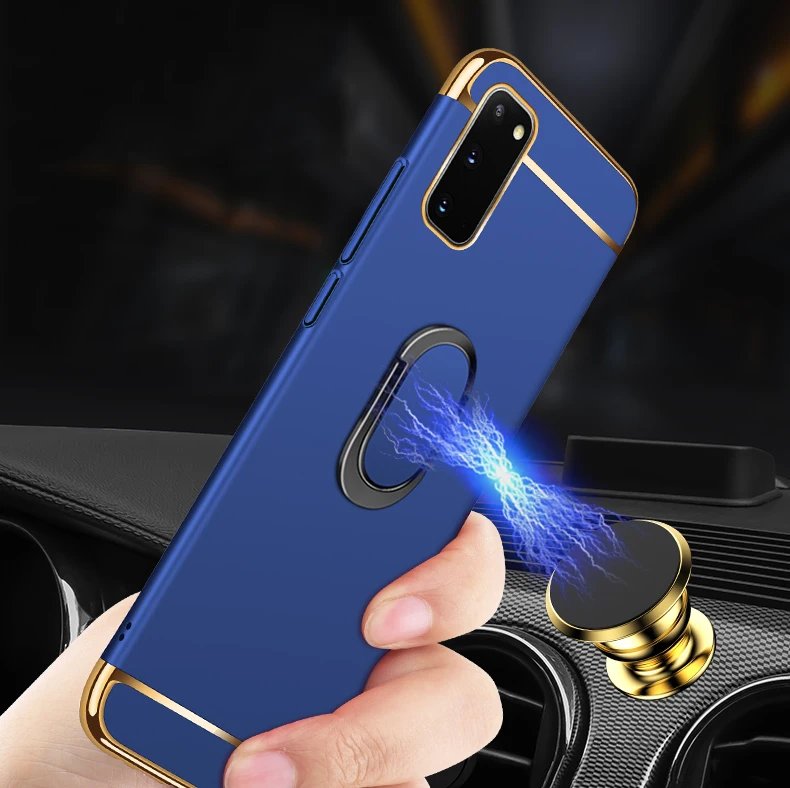 Посылка ультратонкий Магнитный Жесткий матовый ПК для S20 S10 E S9 S8 Note 10 9 8 Plus чехол F177