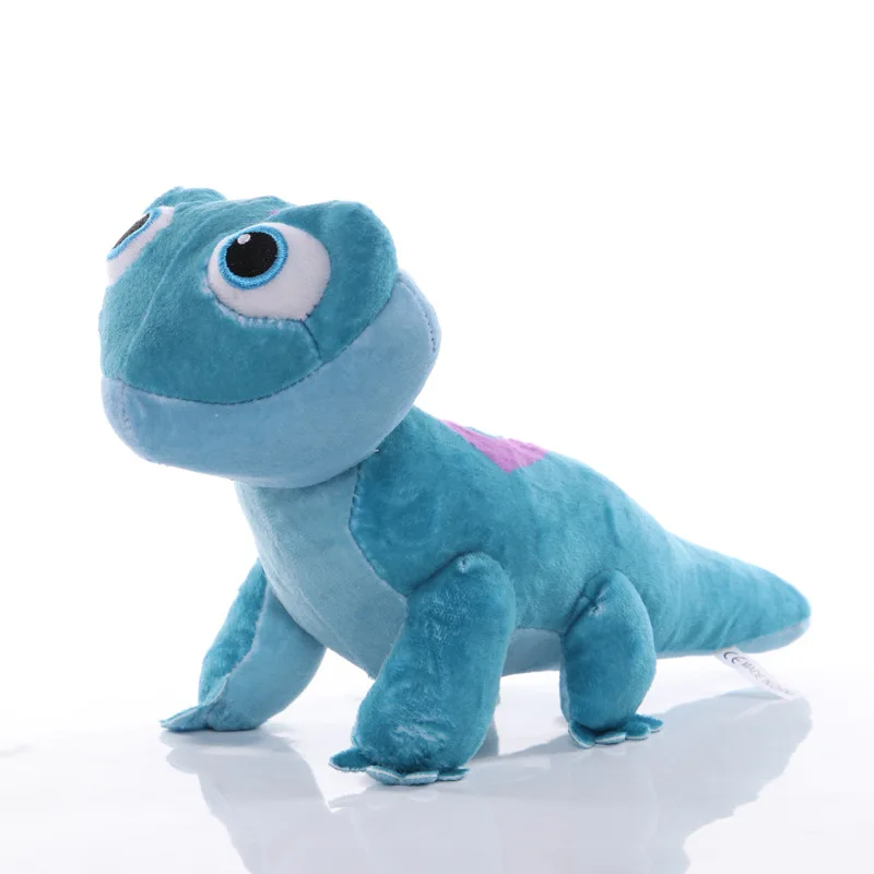 

Disney 17-27cm Frozen 2 Bruni Elsa Anna Plush Toys Doll Cartoon Chameleon Anime Olaf Plush Soft Stuffed Toys Doll for Kids Gift