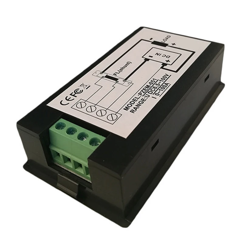 Цифровой тестер батареи Амперметр Вольтметр постоянного тока Напряжение Мощность электрическое потребление энергии JDH99