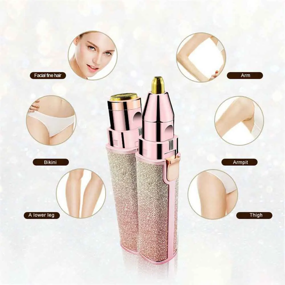 

Epilator with data cable 2 in 1 electric trimmer
