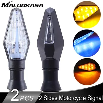 

Motorcycle LED Turn Signals 12V DRL Indicators Motion Arrows Light Indicators Flashing Lights Universal Blinker Auto Accessory