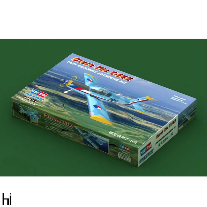 Hobbyboss 80282 1:72 Czech Zlín Z-142 Trainer Plane Airplane Aircraft Display Toy Plastic Assembly Model Kit | Игрушки и хобби