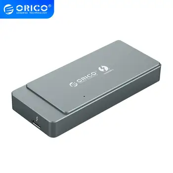 

ORICO Thunderbolt 3 M.2 NVME SSD Enclosure Aluminum 40Gbps SSD Case Support 2TB with Thunderbolt 3 C to C Cable For Mac Windows