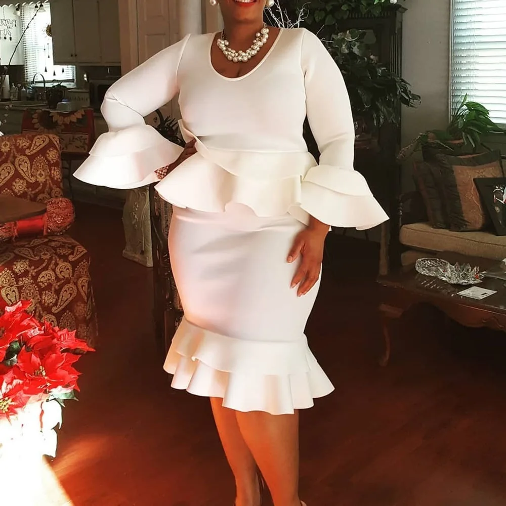 b995b5f62c8b5db05bb653f7a93e7c86_White-Long-Flare-Sleeves-Dresses-O-Neck-Peplum-Flounce-Ruffles-Bodycon-Package-Hip-Party-Occassion-Event.jpg