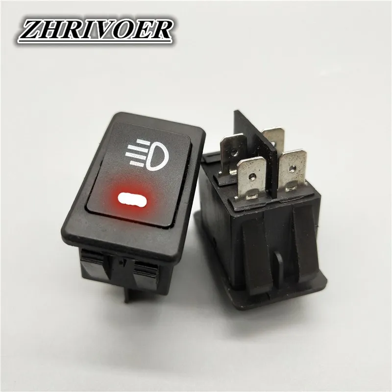 รูปสินค้า สวิตช์ไฟตัดหมอก LED รถยนต์และรถจักรยานยนต์ 12V 35A