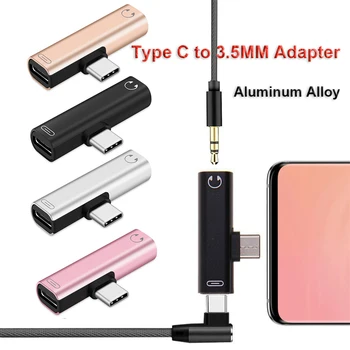 

1Pcs Hot Metal Universal USB Type C Adapter To 3.5mm Headphone Mini Jack Adapter AUX Cable For Samsung S10 S9 Huawei Mate20 Fast