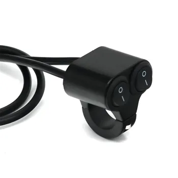 

12V Motorcycle ATV Handlebar Dual Button Switch Motorbike Refit Headlight Hazard Brake Fog Light Switches 2 Choice