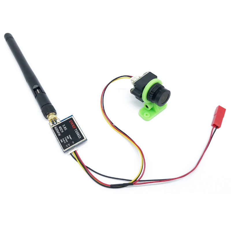 Простой в использовании 5 8G набор FPV видео 200/600mw передатчик TS5823 и Мини CMOS 1000TVL