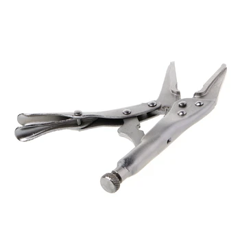 

7Inch Locking Pliers Long Nose Straight Jaw Lock Vise Grip Clamp Hand Tool 165mm