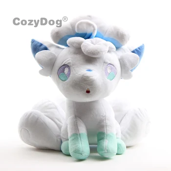 

30 cm Alola Vulpix Plush Toys Peluche Stuffed Dolls Japan Anime Pikachu Eevee Ditto Squirtle Mewtwo Series Doll Women Kids Gift