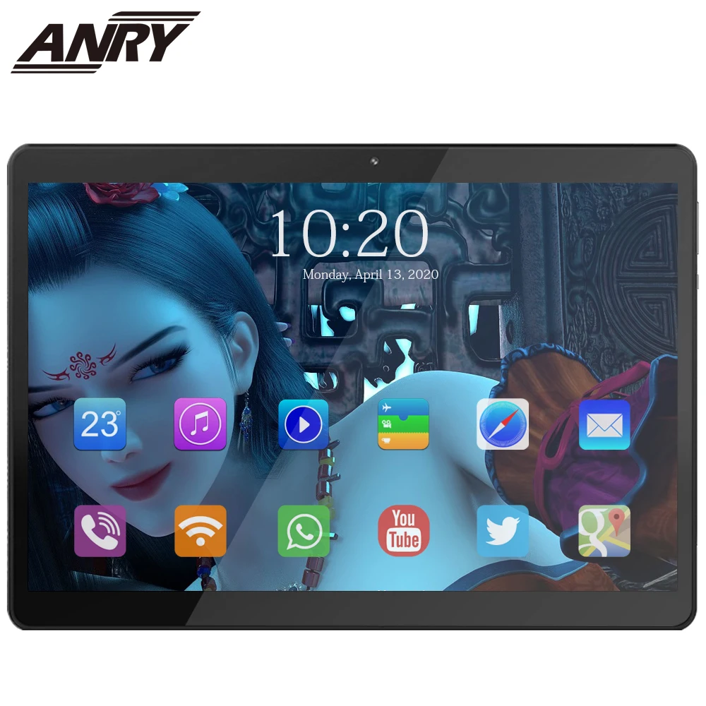 

ANRY RS10 Tablet Pc 10.1 Inch Android 7.0 Phablet IPS Screen Quad Core 1GB RAM 16GB ROM Mini Pad Support Extend TF card 3G Tab