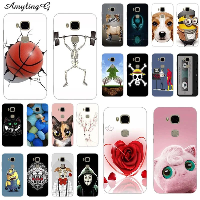 Impresión Original para Huawei G8 GX8 D199 G7 Plus RIO L01 02, funda de TPU impresa Huawei G8, estilo suave para Huawei G7 Wolf|Fundas antigolpes para teléfono| - AliExpress