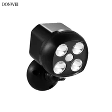 8 Вт светодиодный настенный светильник, уличный водонепроницаемый IP65, индукционный уличный садовый светильник, настенный светильник на 360 градусов, декоративный светильник ing