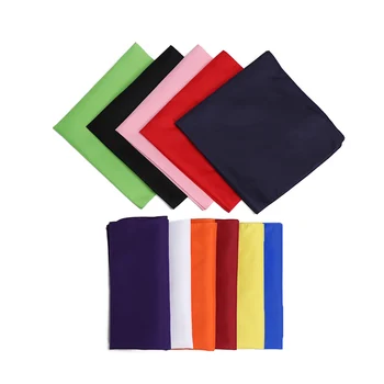 

1Pcs Women Solid Color Bandana Scarf Square Head Scarf Female Motorcycle Headwear Outdoor Cool Activities Riding Collar