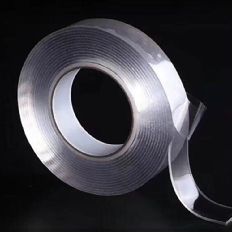 

New Style GRI Tape Black Technology Nanometer Magic Double Sided Adhesive Tape Traceless Film Everyday Storage Tool