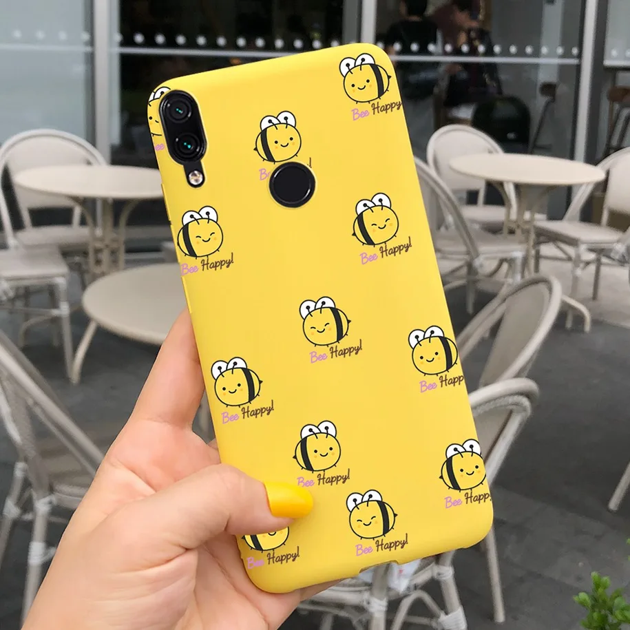 Stylish Bee Soft Silicone TPU Back Phone Case Cover