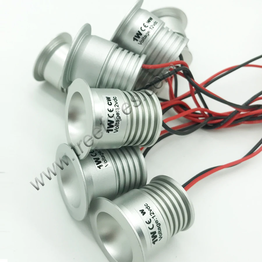 0 25mm led light 12V 1watt mini 