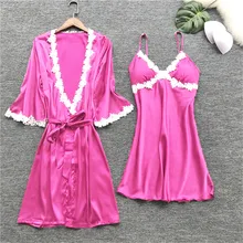 5 шт., костюм, женское сексуальное кружевное белье, ночная рубашка, кружевная шелковая пижама, нижнее белье, Модальные пижамы, платье, ночная рубашка, платье для сна