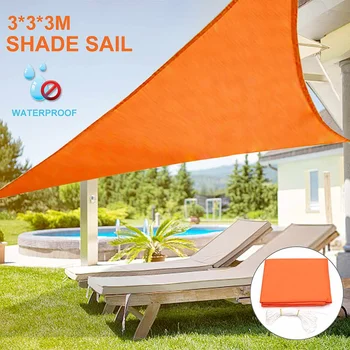 

Waterproof Sun Shelter Sunshade Protection Outdoor Canopy Garden Patio Pool Shade Sail Awning Camping Tent Cloth
