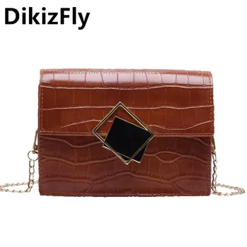 

Special Lock Small Bag 2019 New PU Leather Purses And Handbags Luxury Designer Chain Crossbody Bags For Women Sac A Main Femme