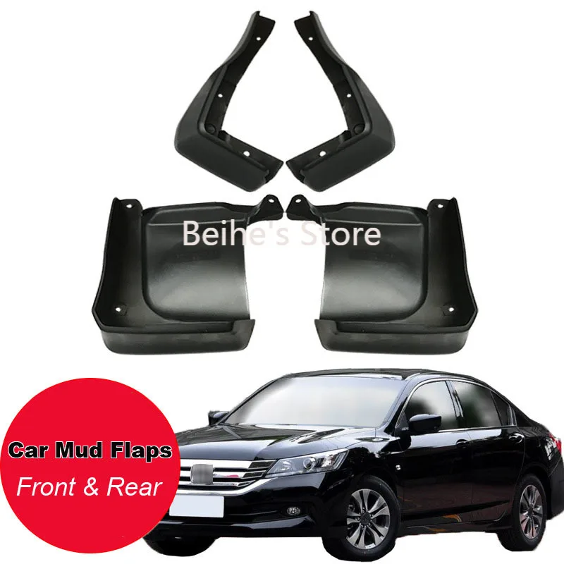 Tommia para honda accord carro mud flaps respingo guarda para lamas 4 pçs abs dianteiro