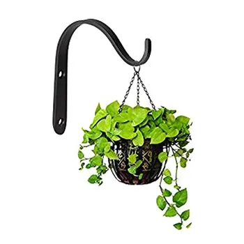 

Wall Hook 10pcs/Set Wrought Iron Wall Hook Hanging Lantern Living Room Balcony Flower Pot Hook Antique Home Decoration