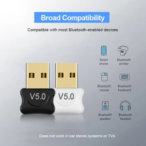 Image 3 - Kebidu Mini BT 5.0 Adapter USB Dongle Không Dây USB Phát Bluetooth 5.0 Âm Nhạc Thu Bluetooth Adapter Cho Máy Tính PC